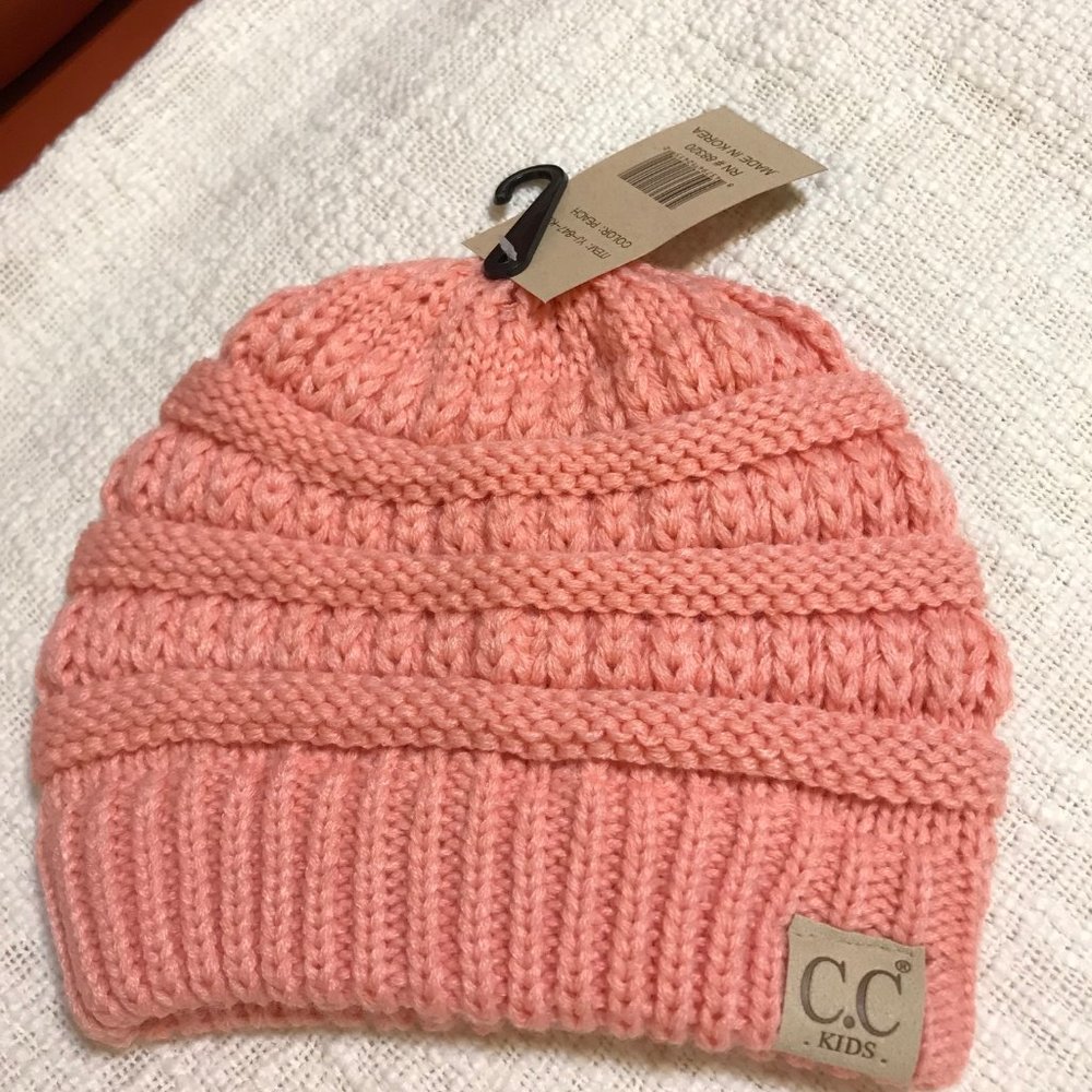 NWT C.C Kids Pink cute Binnie Hat